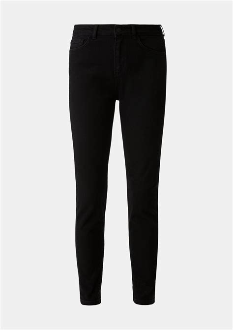 comma jeans schwarz|comma Skinny Fit Jeans mit Stretch.